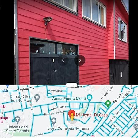 "Mi Hostal Tu Casa" Hostal Familiar Solo Empresas, Turistas Y Viajeros Espacio Para Bicicletas Y Motos Puerto Montt Exterior foto